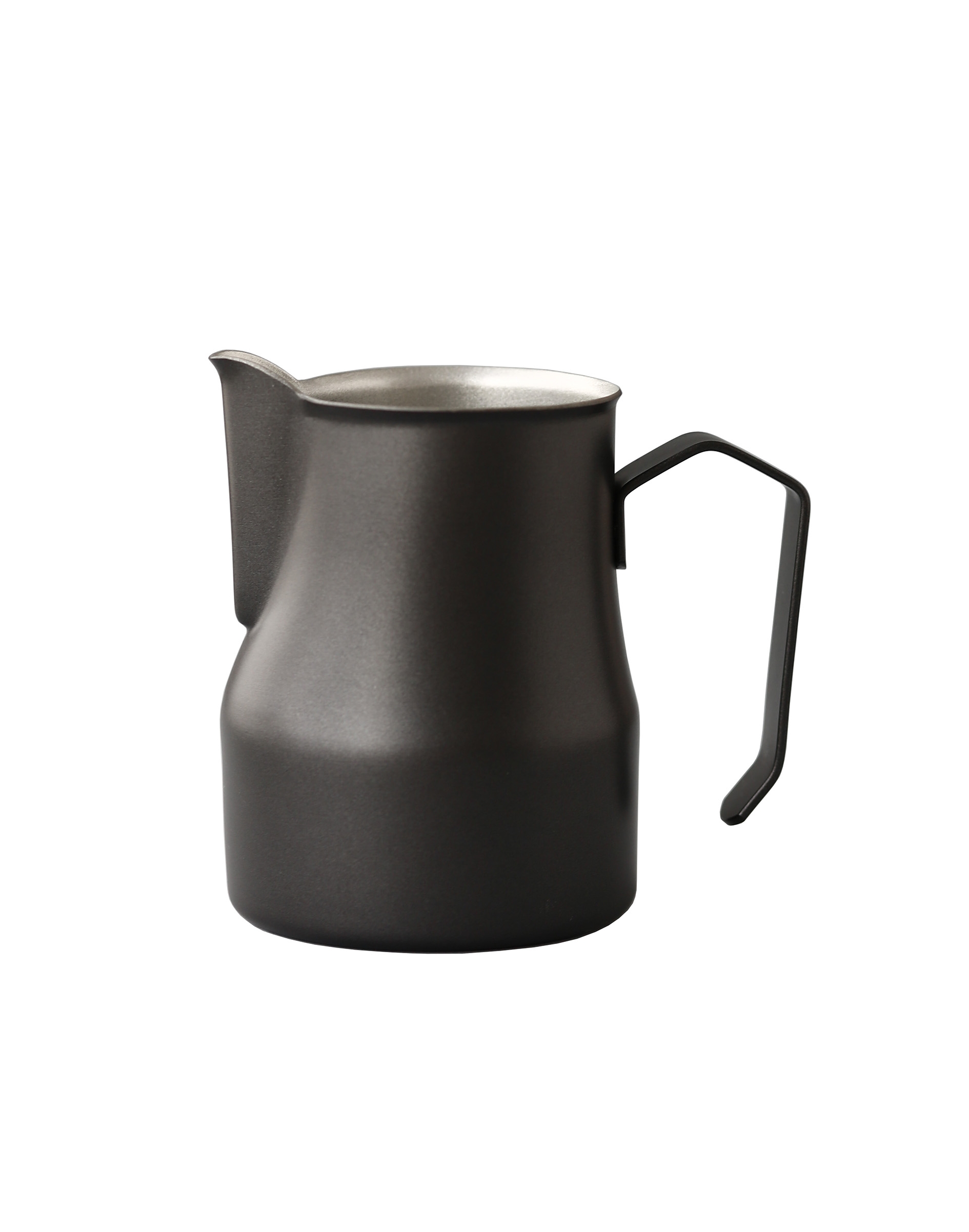 Siyah - Barista Profesyonel Süt Potu (Pitcher) 500 ml Paslanmaz (SS 304)