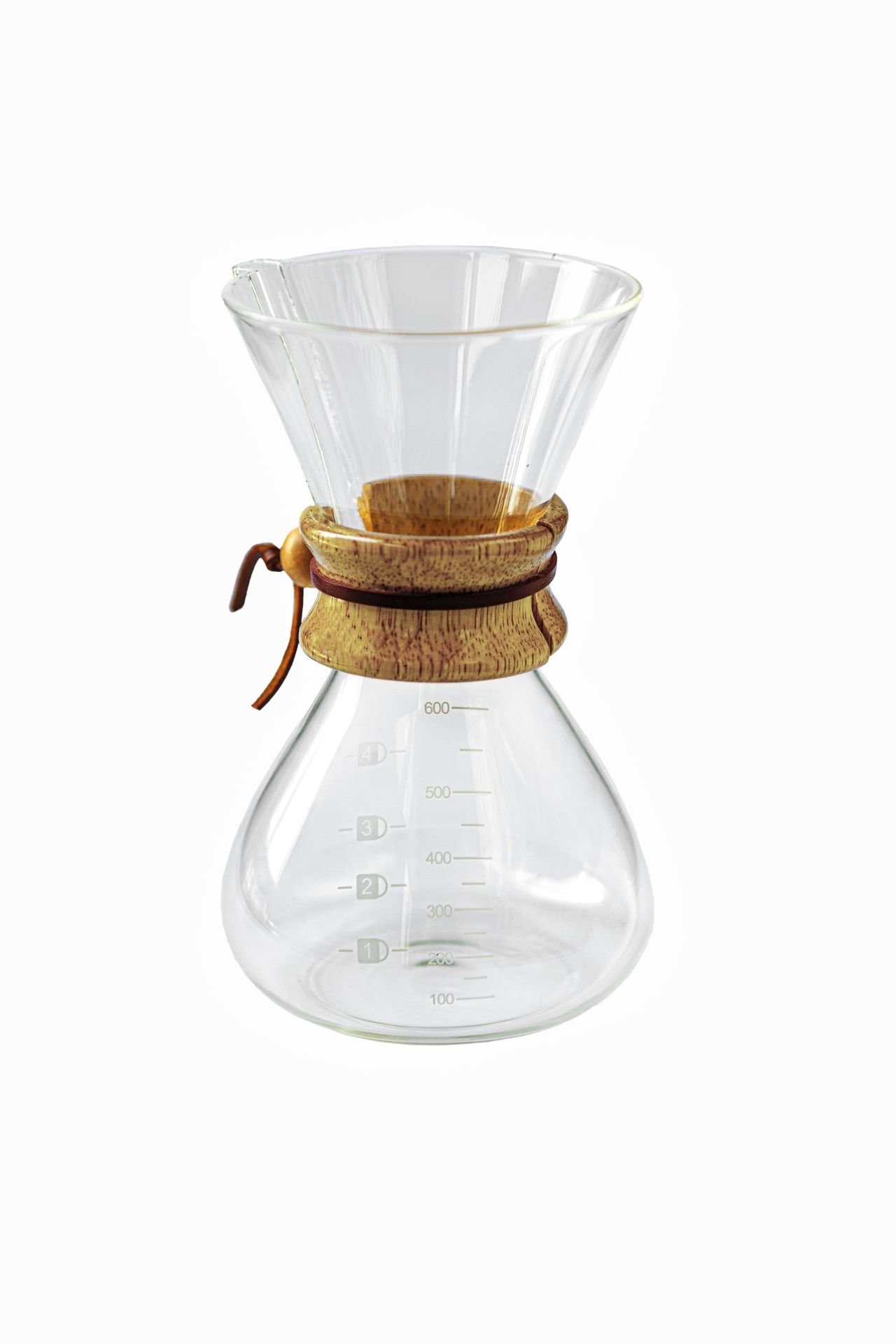 Black Goat Ahşap tutacaklı Chemex 600 ml