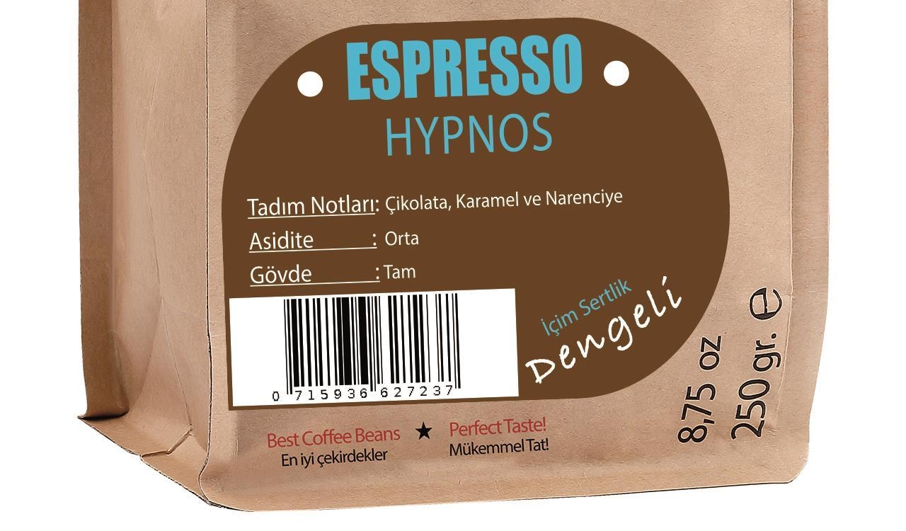 Black Goat Hypnos Espresso Blend Yöresel Çekirdek Filtre Kahve 1000 gr.