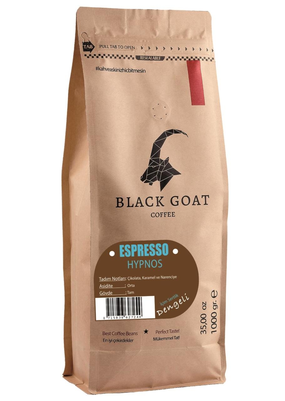 Black Goat Hypnos Espresso Blend Yöresel Çekirdek Filtre Kahve 1000 gr.