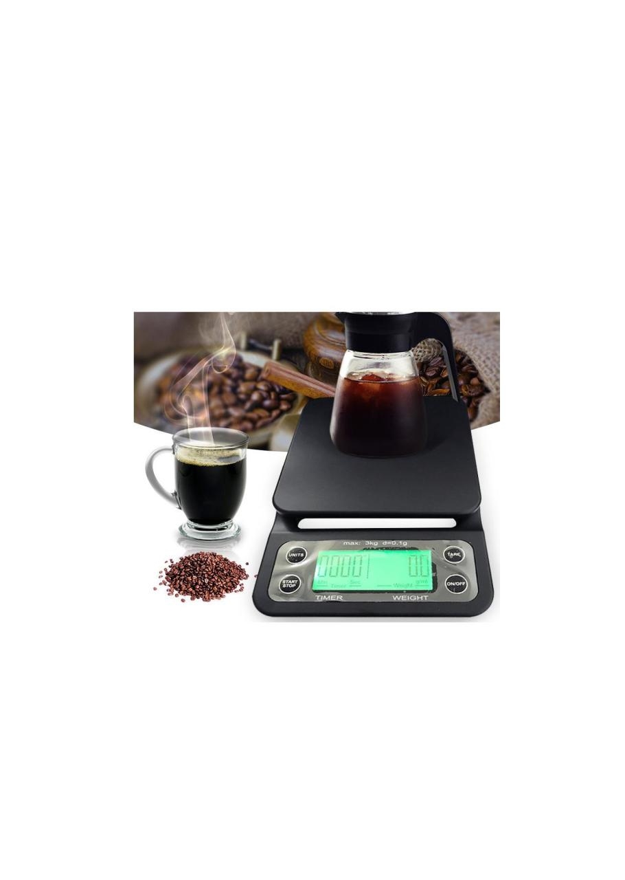 Black Goat V60 Zaman Ayarlı Barista Hassas Kahve Tartısı - V60 Drip Timer Scale